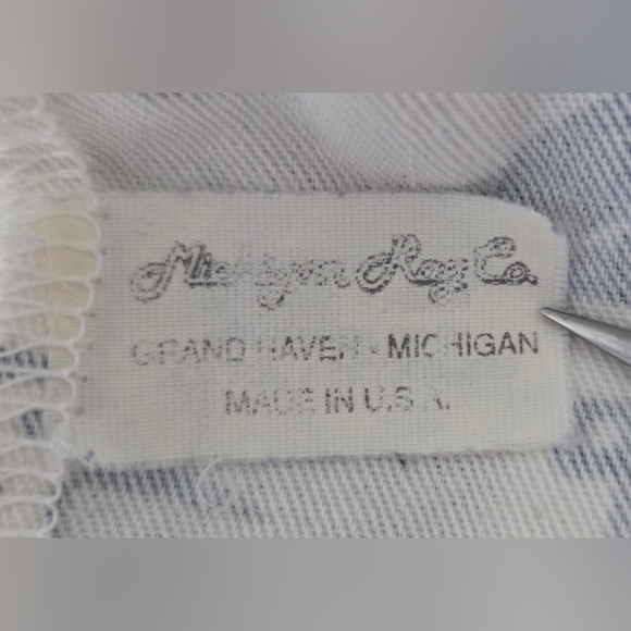 RARE VINTAGE MICHIGAN RAG CO. SEAGULL SANDPIPER PRINT CHORE JACKET. - Picture 5 of 6